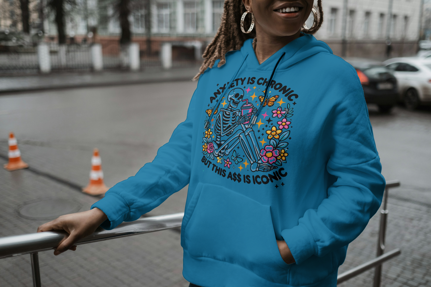 Anxiety Is Chronic, but This A$$ Is Iconic Hoodie