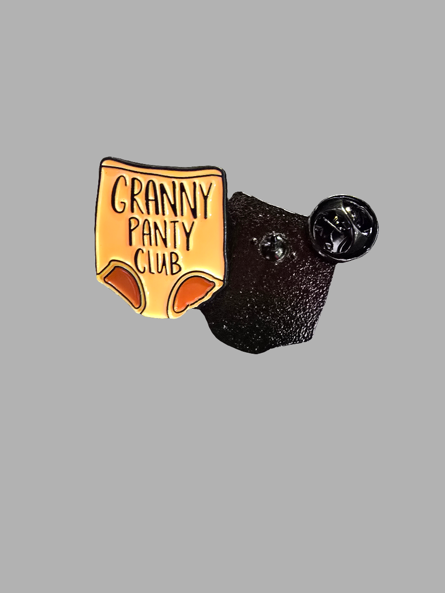 Granny Panty Club Enamel Pin Badge