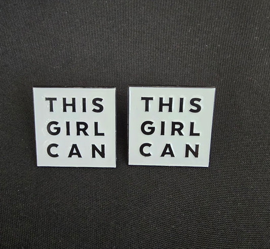 "This Girl Can" Enamel Pin