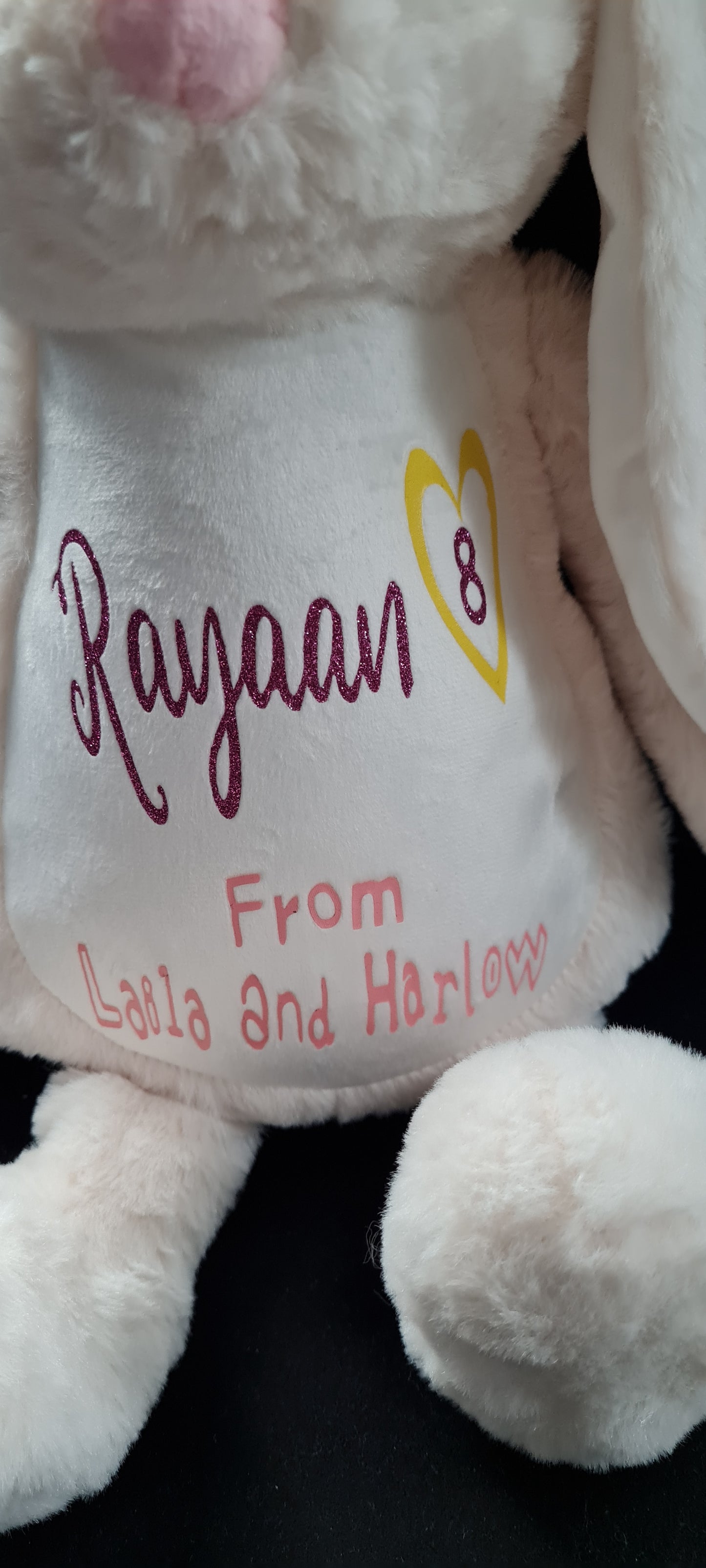 Personalised Cream Bunny Rabbit