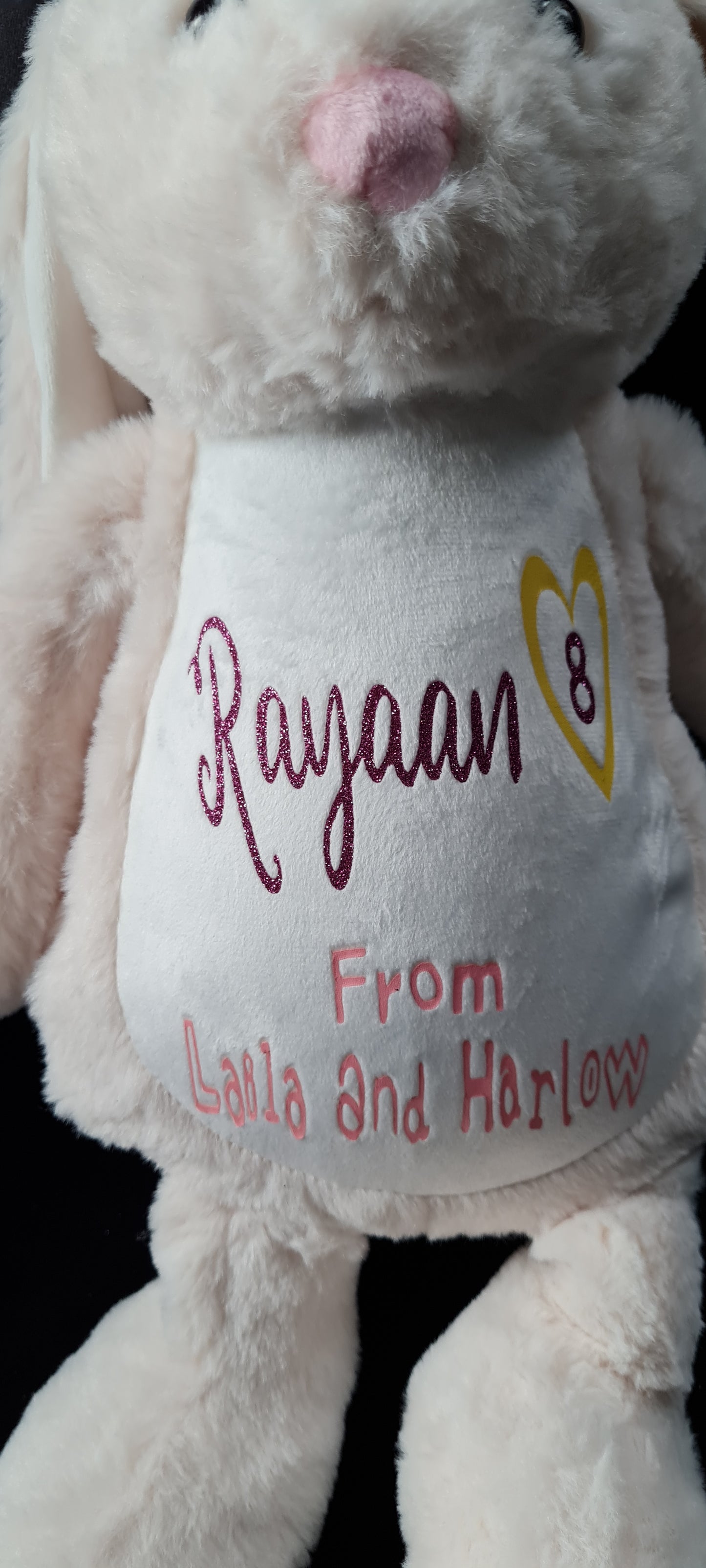 Personalised Cream Bunny Rabbit