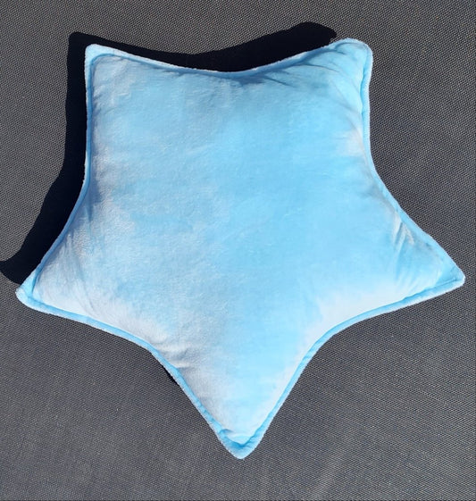 Personalised star shaped cushion