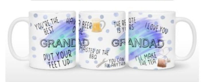 A mug for grandad, grandad mug for father's day