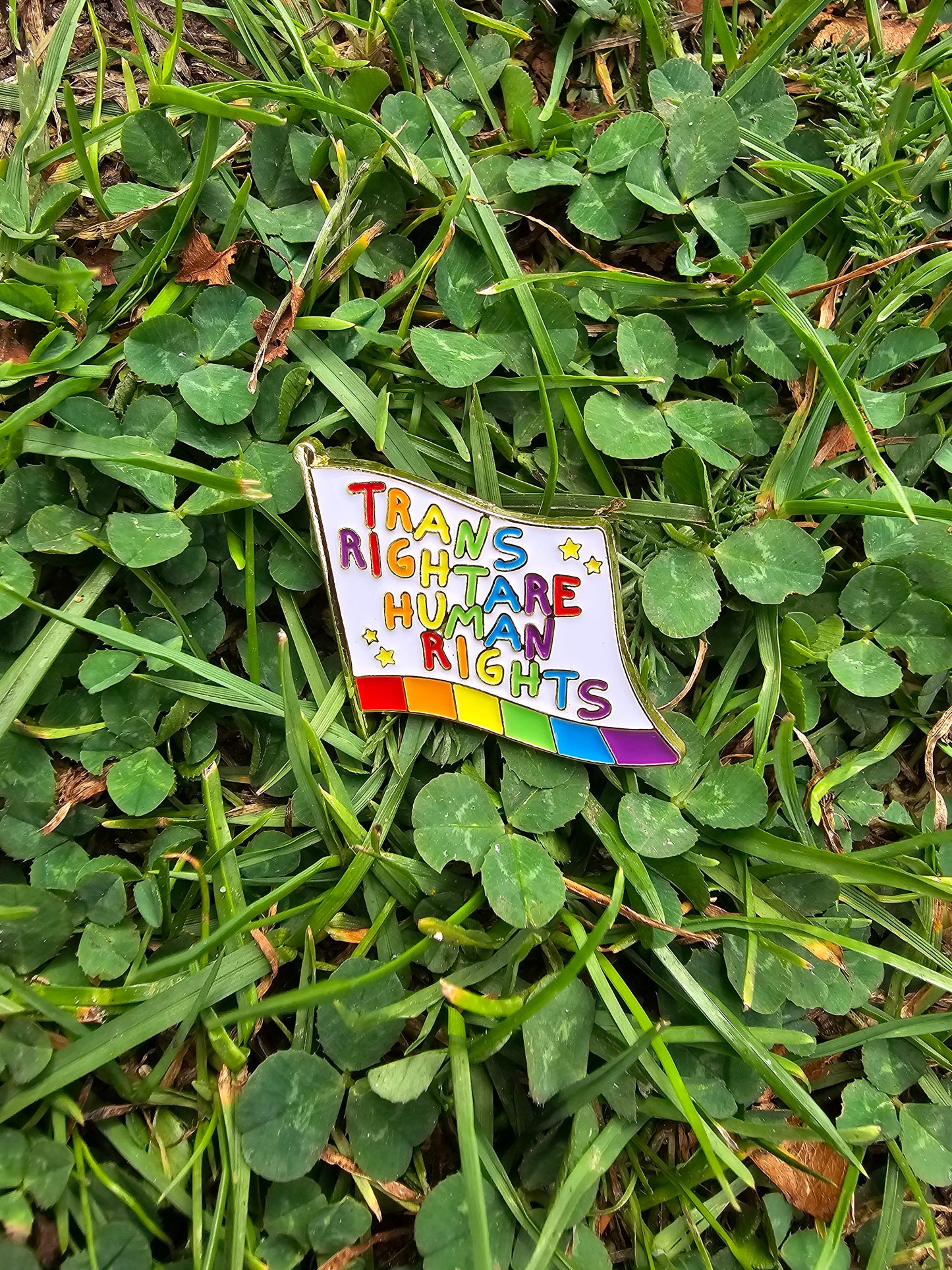 Pride & Trans Rights Enamel Pin Badges