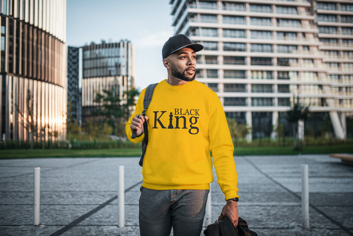 Black King Sweatshirt/ Hoodie