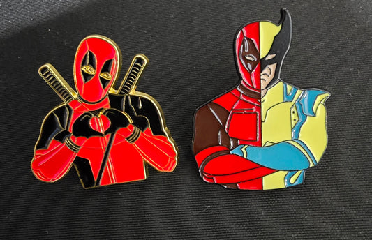 Snarky Superhero Enamel Pins – Bold, Chaotic, and Just a Little Unhinged