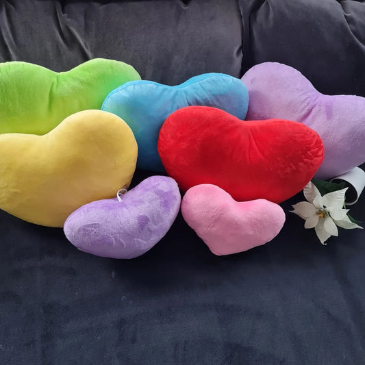 Unique personalised heart shaped cushions - customised affirmation pillows *As seen in The Only Way Is Essex*