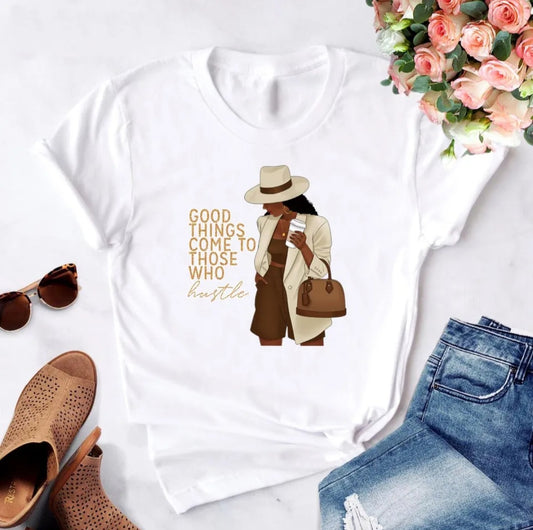 Hustle like a boss tee